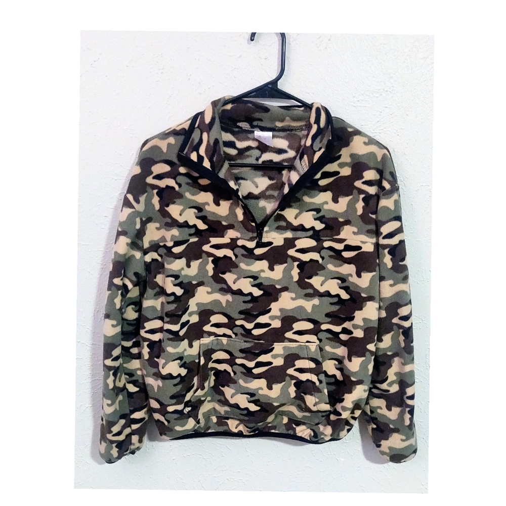 Camo Fleece Jacet